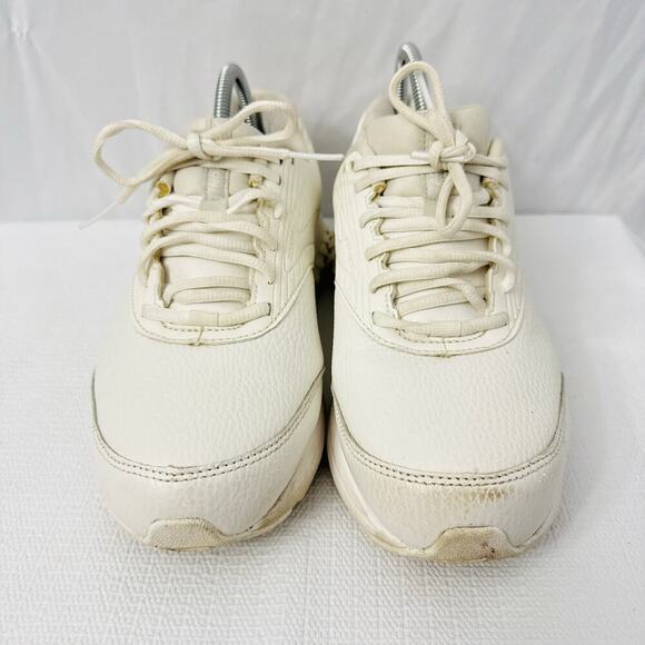 Brooks Addiction Walker 2 White Leather Shoes Womens 10 Wide - Picture 2 of 9